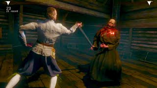 High level sword fights! Hellish Quart Realistic sword fighting!