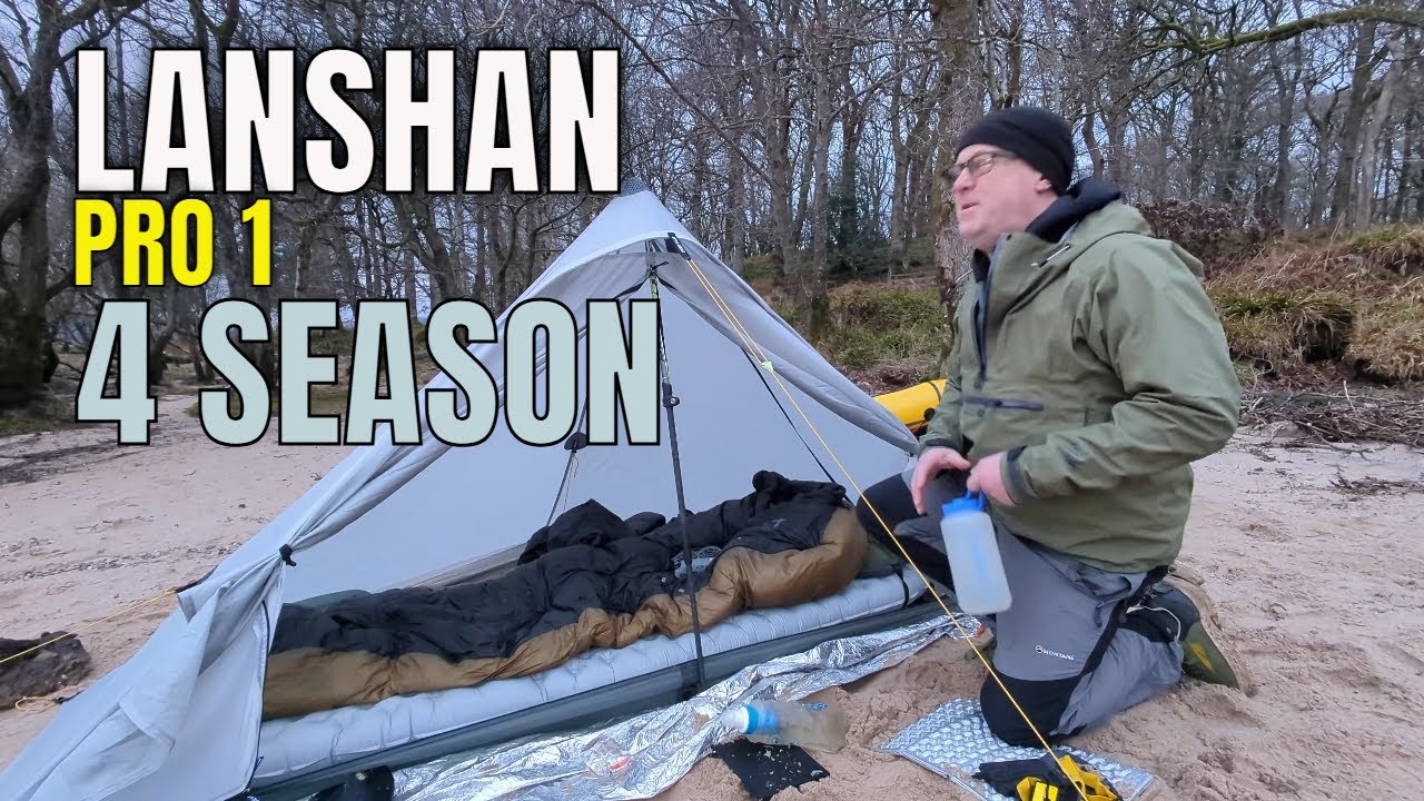 #407 Testing The 3F UL Gear Lanshan Pro 1 - 4 Season Sil/Poly In Heavy Rain