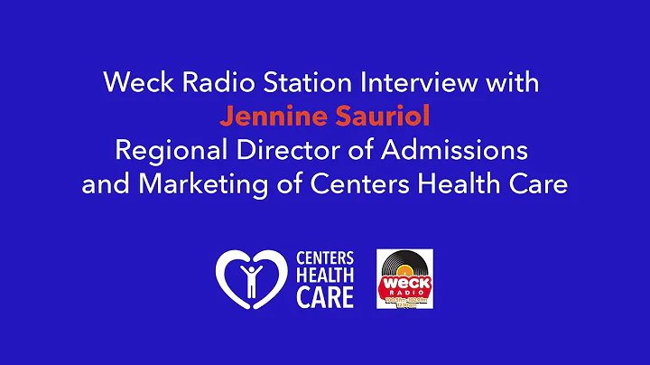 Interview with Jennine Sauriol of Centers Health C...