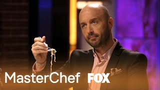 Joe Teaches Josh How To Say Pasta Correctly | Season 3 | MASTERCHEF
