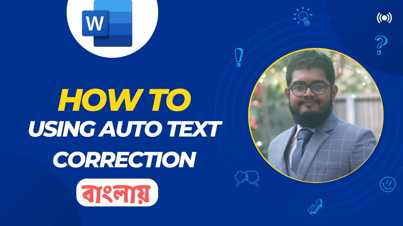 Introduction: Using Auto text correction | Mastering in Microsoft Word ...