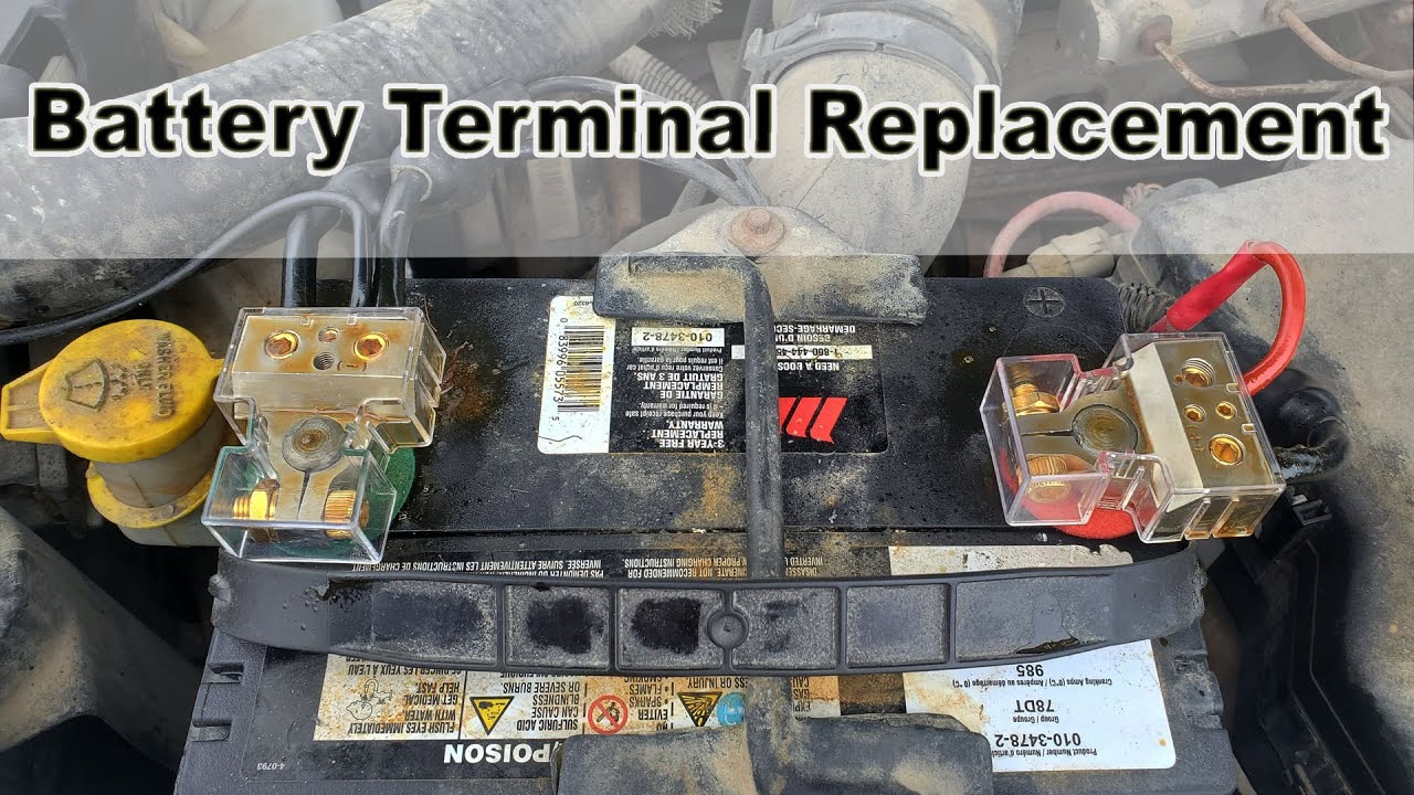 Battery Terminal Replacement and Upgrade YouTube