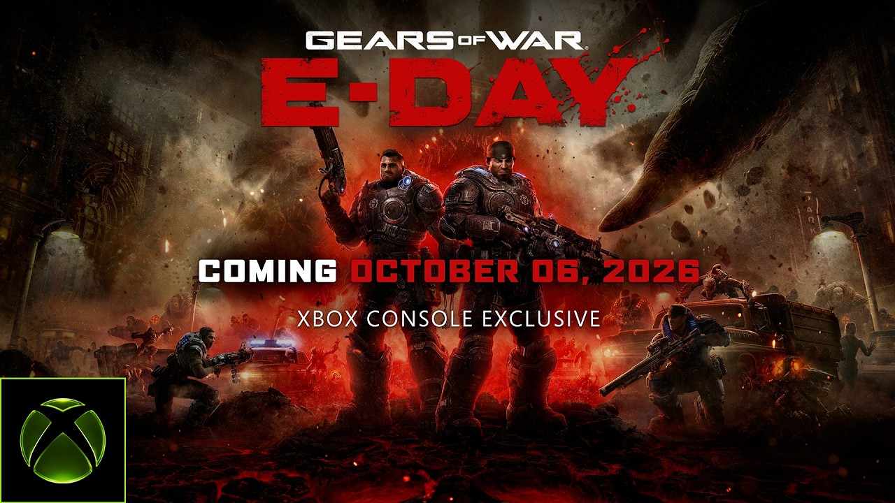 Gears of War: E-Day Opens the Xbox Games Showcase With a Gameplay Reveal and an October 6 Date - The Coalition's Prequel Is an Xbox Console Exclusive