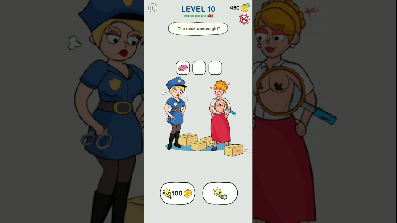 Erase Master / x ray mode level 10 / GAMEPLAY