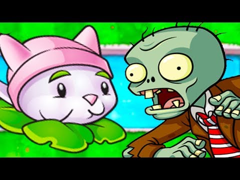 Видео: КОТИКИ ПРОТИВ ЗОМБИ! - Plants Vs Zombies [Растения Против Зомби] #27