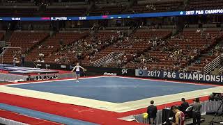 Matthew Randolph - Floor Exercise - 2017 P&G Championships - Junior Men - Day 2