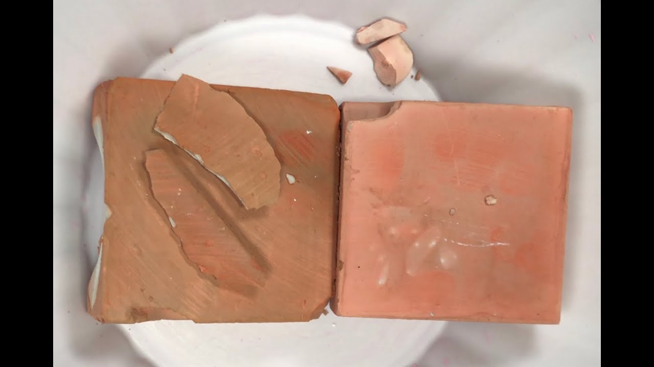 Brown Dyed Gym Chalk ASMR Oddly Satisfying YouTube