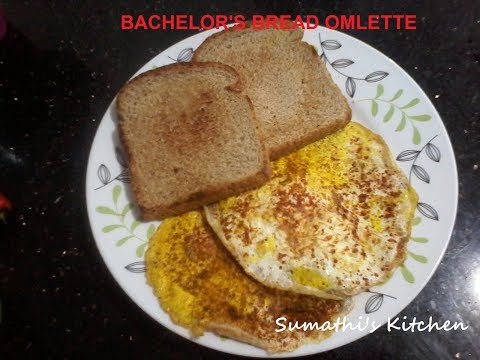 UNDER 5 MINUTES : Easy Bread Omelette Recipe || Bachelor's recipe (Eng subtitles)