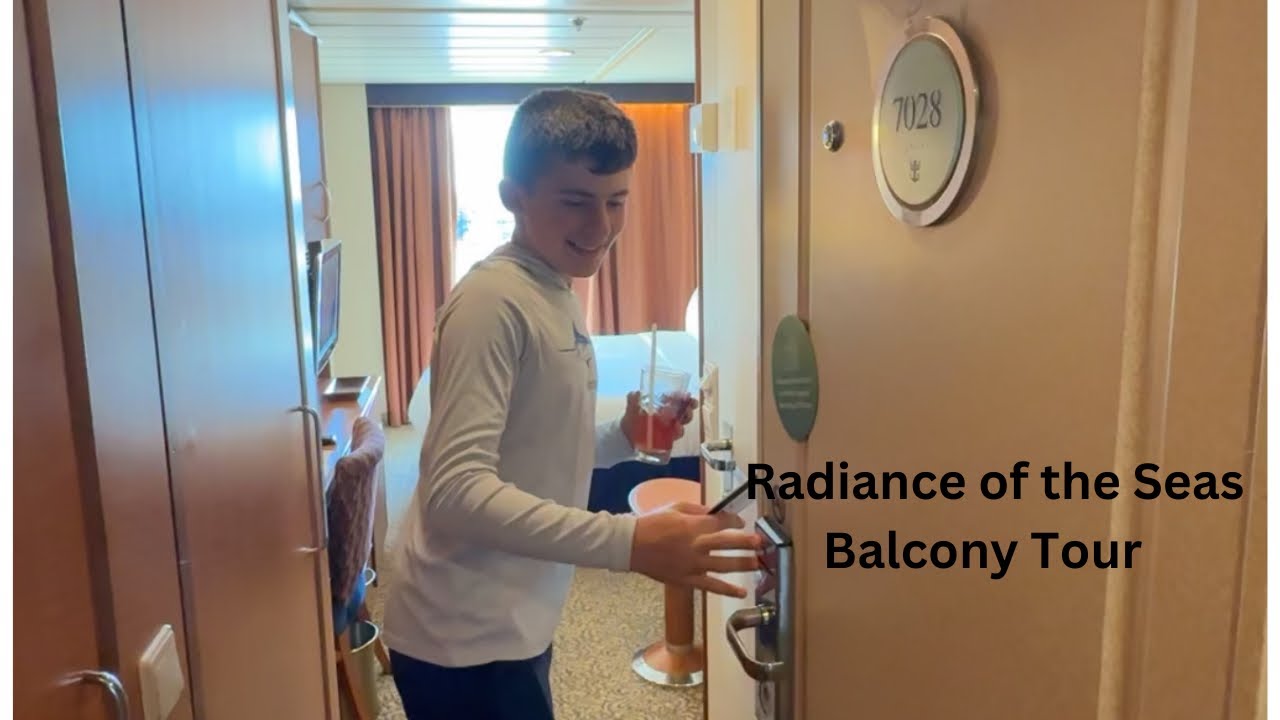 Radiance of the Seas Cabin 7028 Balcony Tour