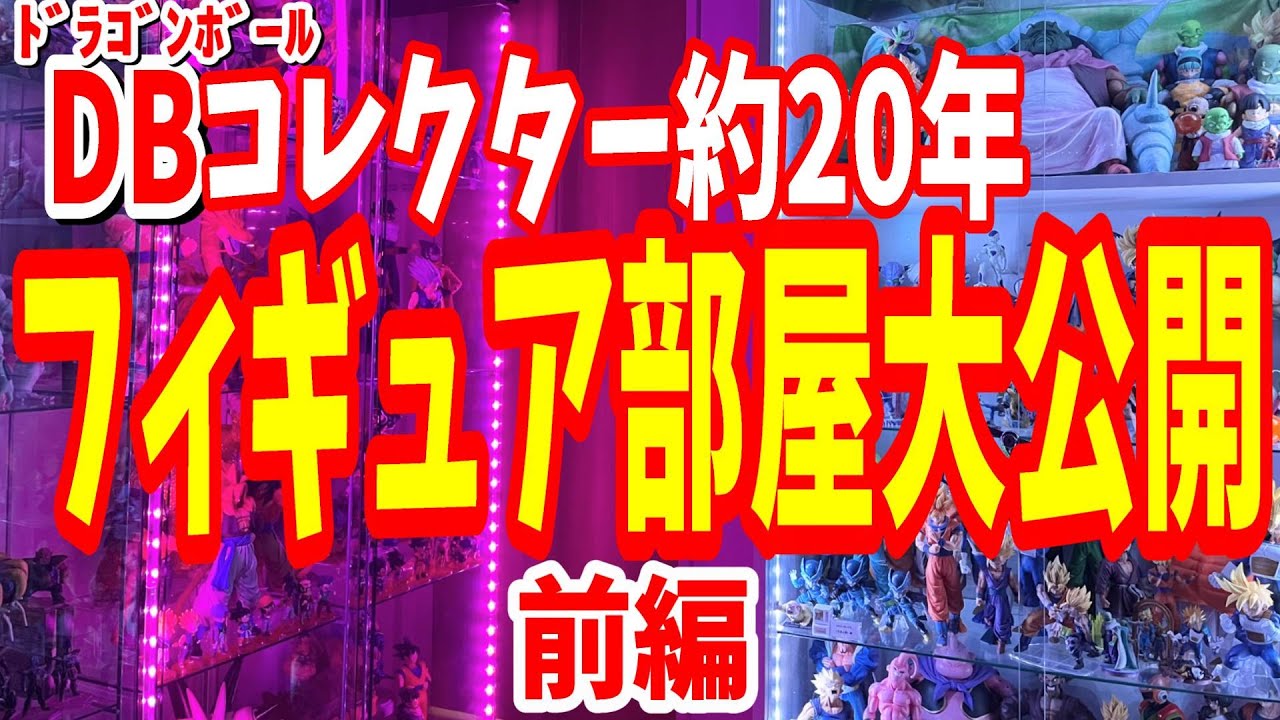ドラゴンボール フィギュア部屋紹介 前編 ディスプレイ コレクター歴約 
