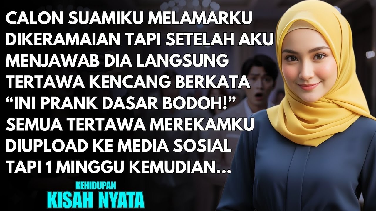 TUNANGANKU PERMALUKANKU DI DEPAN SEMUA ORANG - TAPI 1 MINGGU KEMUDIAN DIA HISTERIS MEMOHON AMPUN!