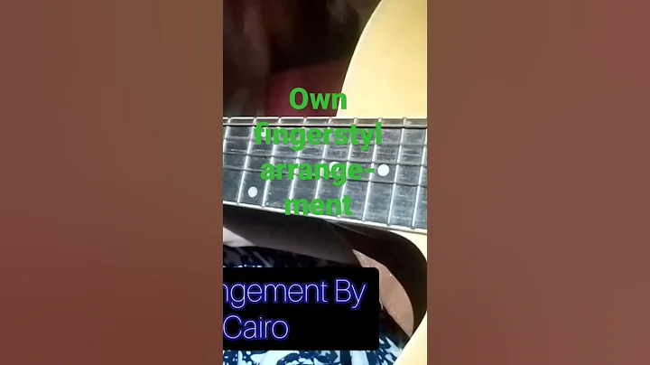 Own Fingerstyle Arrangement (Julie Cairo)
