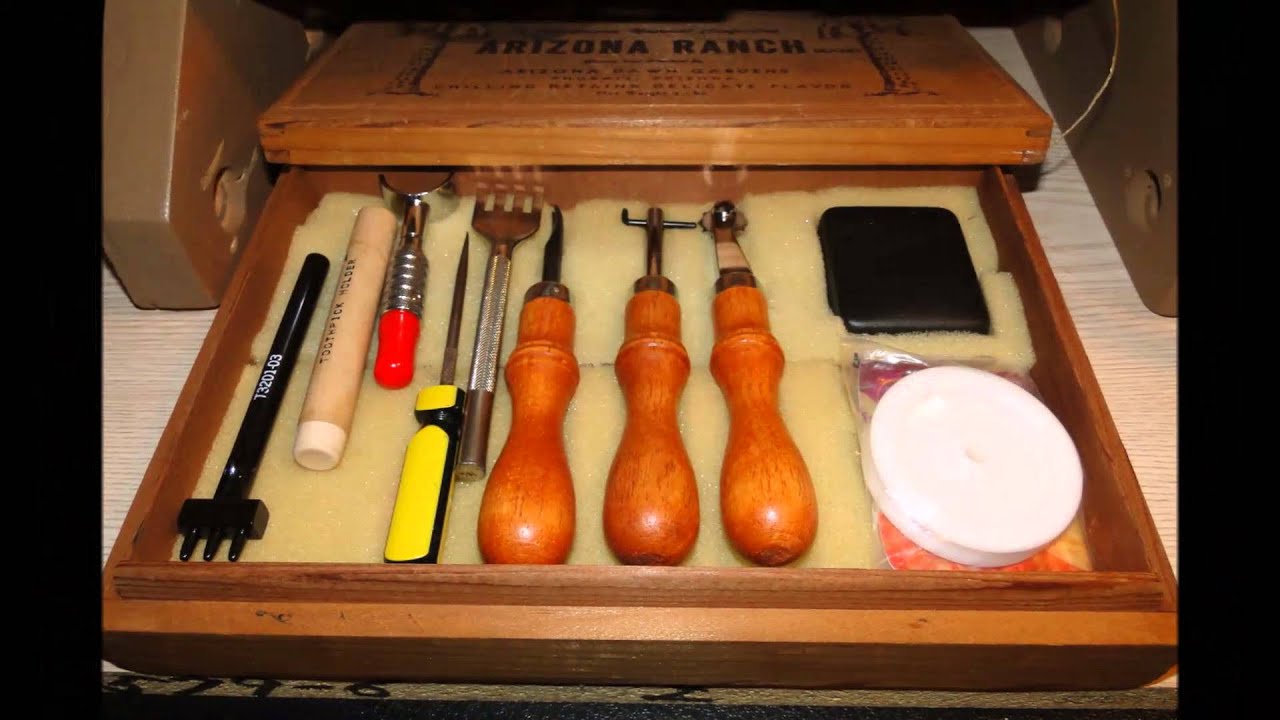 MY LEATHER WORKING TOOLS YouTube