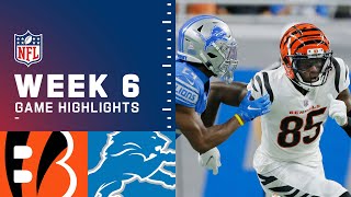 Bengals vs. Lions Week 6 Highlights | NFL 2021
