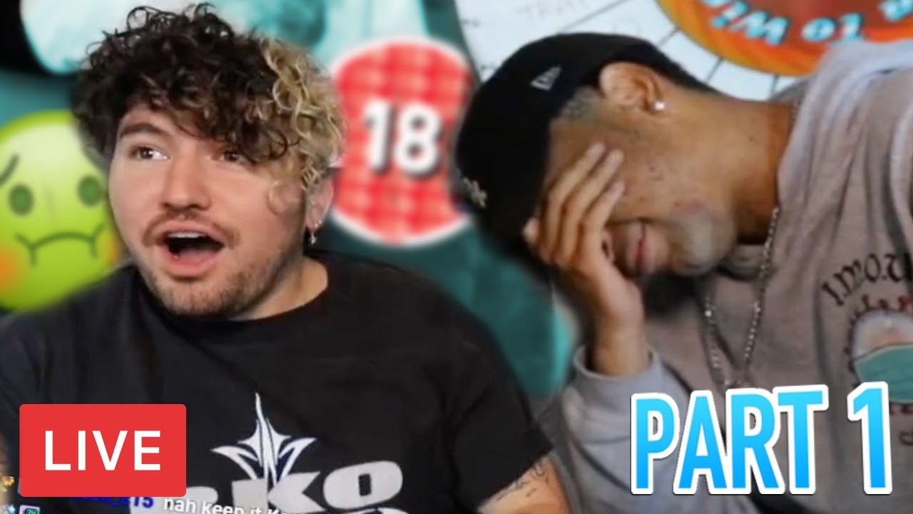 SPIN THE WHEEL CHALLENGE w/Jc Caylen & friends! *FULL STREAM* (PART 1)