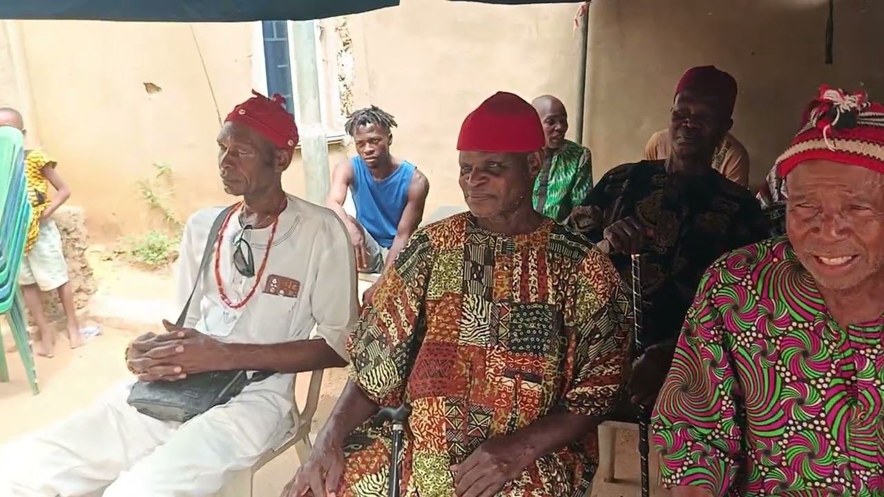 Ikpoche Ezi Obi of Ogbuevi Anekwe Okonkwo Anum as the Diokpala Umuava Village