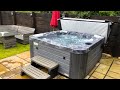 Wellis Jupiter hot tub installation in Wales