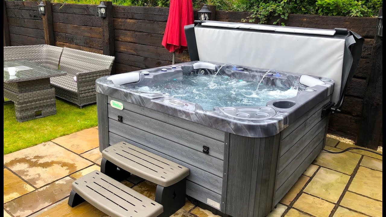 Wellis Jupiter hot tub installation in Wales Customer review YouTube