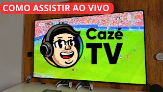 Como Assistir CAZÉ TV AO VIVO no Youtube na Smart TV  - Tutorial