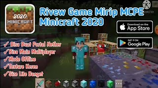 "Rivew Game Mirip MCPE Lite Gratis Di Playstore - Minicraft 2020" screenshot 2