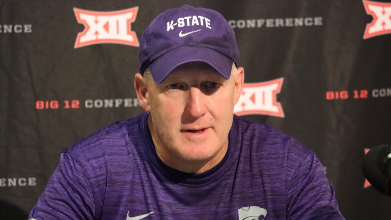 Kansas State Football Chris Klieman Postgame Press Conference KState 25, Texas Tech 24