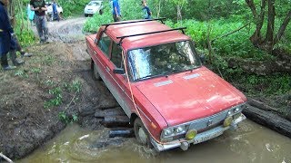 Кто останется в живых? Тазы и кроссоверы против крутого ручья!  Off-road.