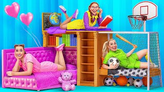 картинка: Строим трёхэтажную кровать для тройняшек с Multi DO Challenge