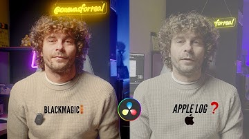Corrección de Color para Iphone 16 - Apple ProRes Log - Davinci Resolve Tutorial