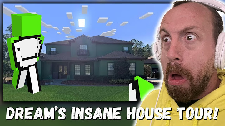 DREAM'S INSANE HOUSE TOUR!!! Dream Team House Tour (REACTION!!!)