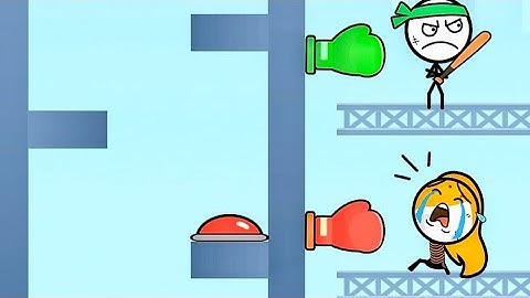 Save Her - All Levels - Funny save the girl puzzle game - Gameplay walkthrough !!