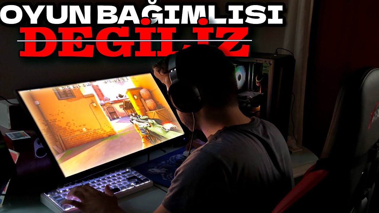 Oyun bağımlısı değiliz HAYAT bizi buna zorladı