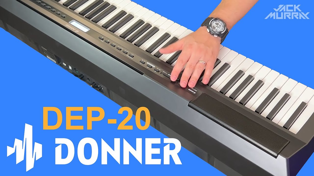 A $300 piano with a $1000 feel: Donner DEP-20 Review - YouTube