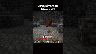 Minecraft cave divers moment