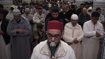 صلاة التراويح اليوم السادس من رمضان بمسجد عثمان بن عفان القارئ الأستاد مصطفى ابللن