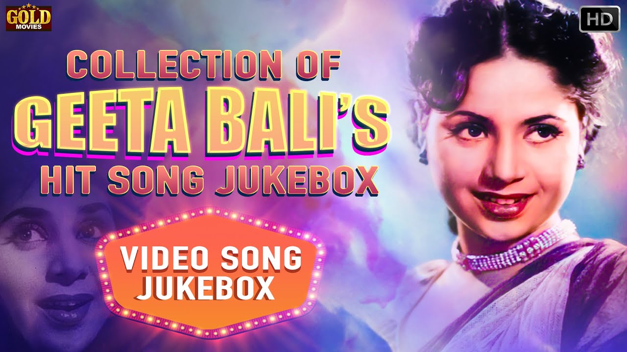 Collection Of Geeta Bali Hit Video Songs Jukebox - (HD) Hindi Old Bollywood Songs