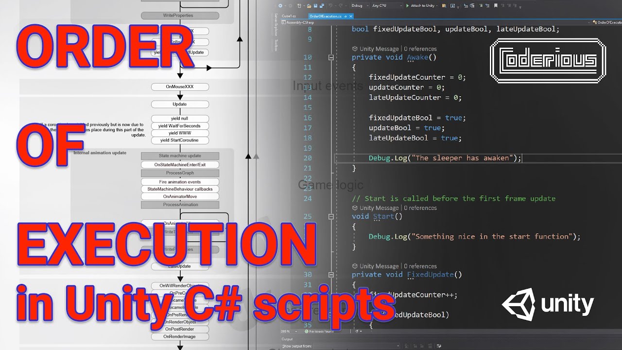 Unity - Manual: Script Execution Order settings