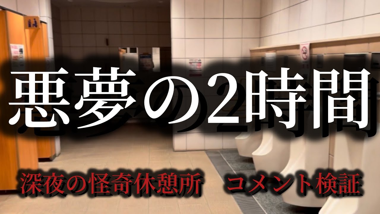 悪夢のパーキングエリア　視聴者コメント検証【栃木県　心霊スポット】