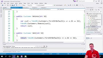 C# Architecture and more with NET Core | S2P19 | Implementing GetById in the CustomerService