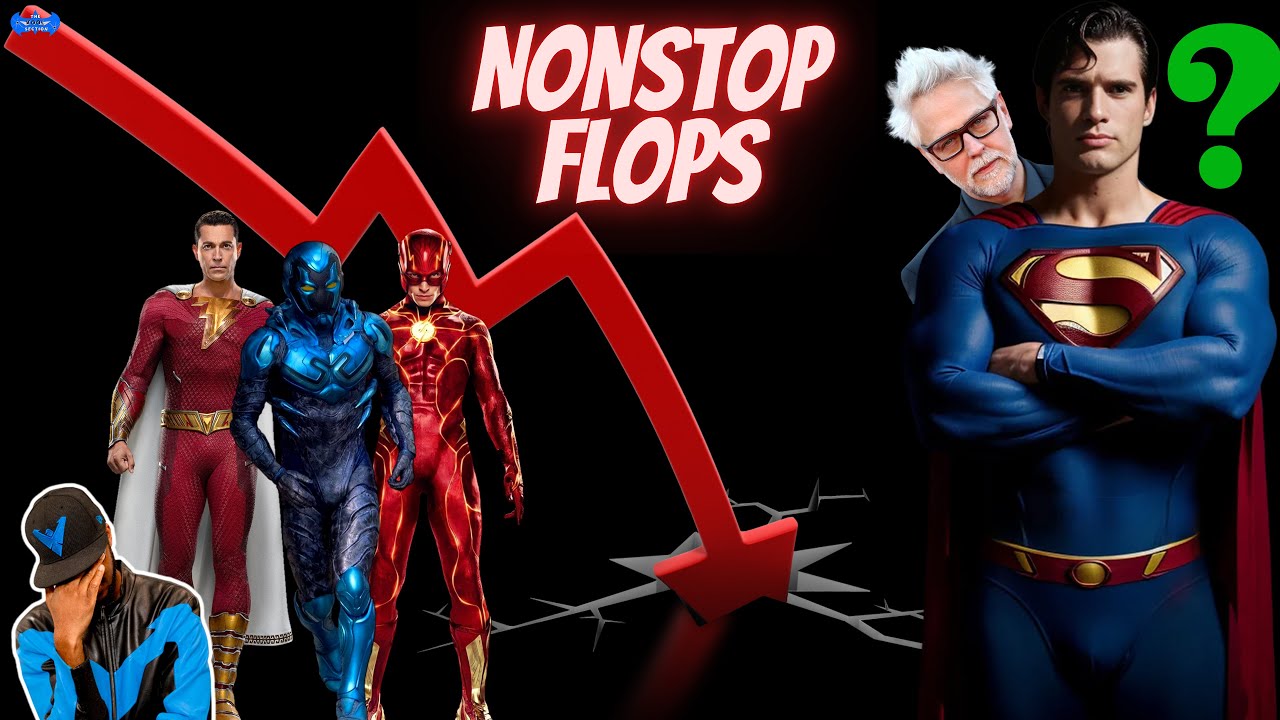 Nonstop DCEU Flops | Superman Legacy | DCU in Trouble?