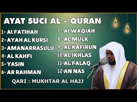 Alquran Dengan Suara Yang Sangat Indah | Alfatiha, Alkahfi,Yasin,Alwaqia,Arrahman,Almulk Almoeathat