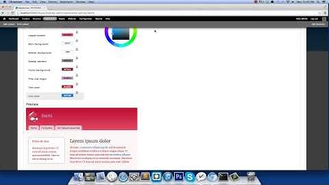 Drupal 7 Theme Appearance: Change Theme Colors  - Drupal 7 First Steps