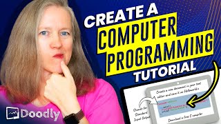 How to Create a Computer Programming Tutorial with Doodly! (step by step guide)