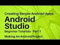 Android Studio For Beginners Part 1