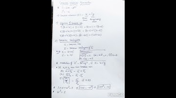 Complex Number all Formulas #shorts #youtubeshorts #viralshorts #maths #complexnumbers
