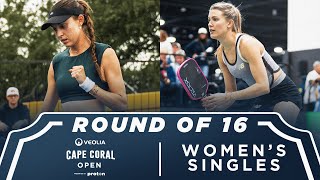 Parris Todd v Genie Bouchard at the Veolia Cape Coral Open