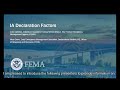 Virtual IA Symposium May 2022: IA Major Declaration Factors & Preliminary Damage Assessments (PDA)