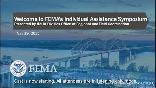 Virtual IA Symposium May 2022: IA Major Declaration Factors & Preliminary Damage Assessments (PDA)