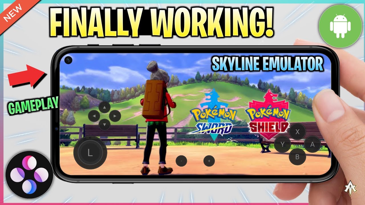 Emulador Skyline já te deixa jogar Pokémon Sword and Shield no