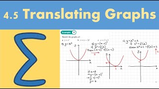 4.5 Translating graphs (PURE 1 - Chapter 4: Graphs and transformations)