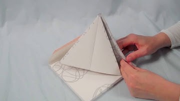 Pop Up Triangle With Leaves - Direct Mail Ideas